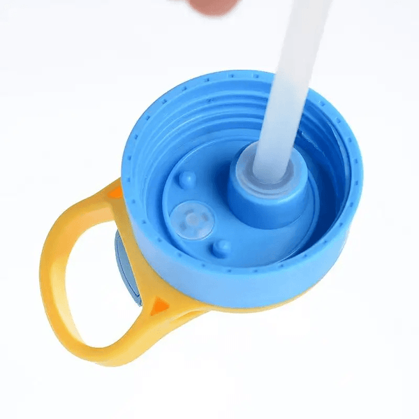 12oz Case of (5 Units) Colored Tumbler Lids Straw Plastic Leakproof Lids with Straw Hole for Kids Water Bottle - Tumblerbulk