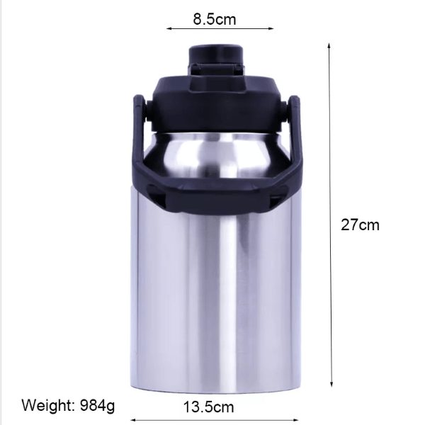 64 oz stainless steel water bottle - Tumblerbulk