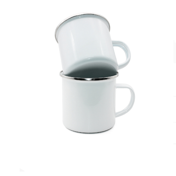 Case of 48pk 12oz namel mug for sublimation tumbler blank with handle - Tumblerbulk