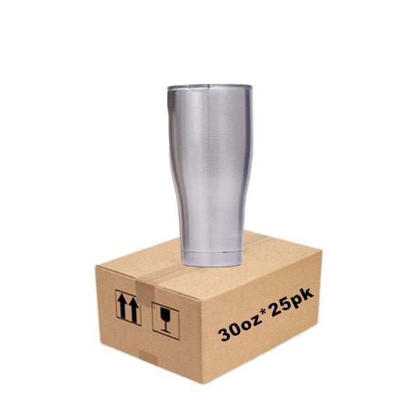 Case of 25 *30oz Modern Double Wall Stainless Steel Vacuum Insulated Tumbler Whosale Tumbler Cup In Bulk