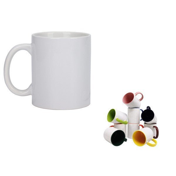 36 coffee mugs sublimation 11OZ CASE（36 UNITS）White Ceramic Blank Sublimation Mug Coffee Mug –  Tumblerbulk
