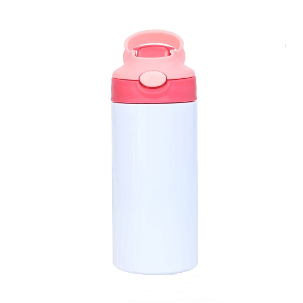 12oz/20oz CASE (25 UNITS) Kid sublimation Strainght Insulated Tumbler Cute Sippy Cup Stainless Steel Water Bottle - Tumblerbulk