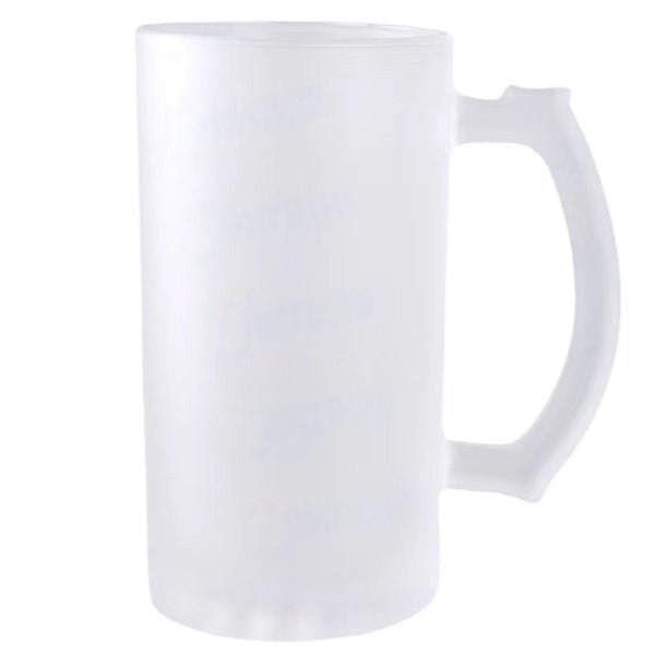 16 OZ CASE Sublimation Gradient Glass Cup Besin Frosted Beer Mugs - Tumblerbulk