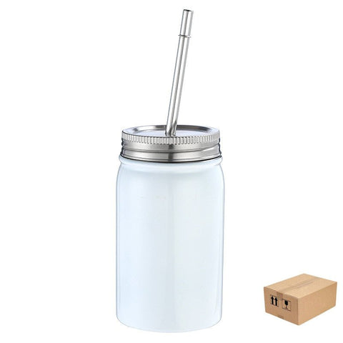 20oz skinny sublimation tumblers straight sublimation blanks tumbler cups  with lid and plastic straw – Tumblerbulk