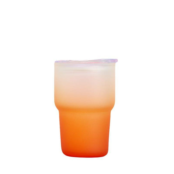 2-ounce Box (60 Pieces) Sublimated Glass Mini Car Cup Colored Cup with Straw - Tumblerbulk