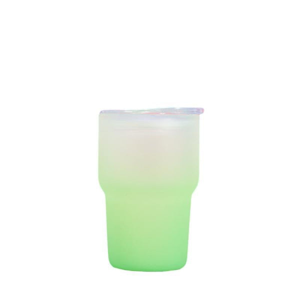 2-ounce Box (60 Pieces) Sublimated Glass Mini Car Cup Colored Cup with Straw - Tumblerbulk