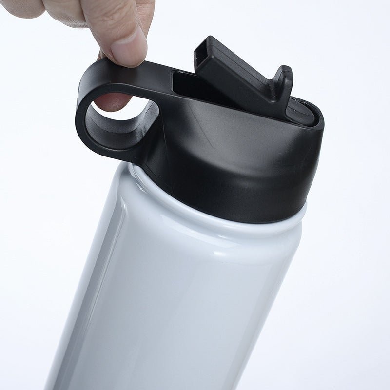 wholesale 16 oz. Stainless Steel Vacuum Insulated Water Bottle with  Flip-Top Lid - OrcaFlask