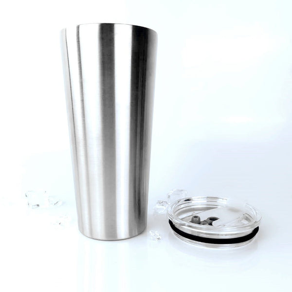 32OZ-TAPERED New stainless steel tumbler double wall insutation with lid - Tumblerbulk