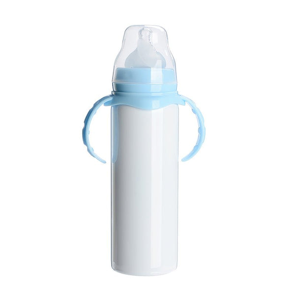8oz Tumbler Sublimation Blanks Sippy Bottle Stainless Steel Wholesale Baby Vacuum & Straight Cup - Tumblerbulk