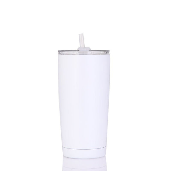 Blank 20 OZ STAINLESS STEEL INSULATED VACUUM TUMBLERS WITH LID - Tumblerbulk