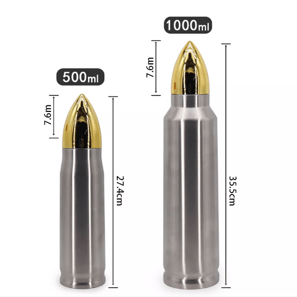 Case of 25pcs 17oz/30oz bullet tumbler blanks bullet sublimation tumblers wholesale - Tumblerbulk