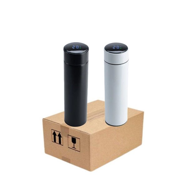 Vacuum Flask LED Temperature Display with Double Wall Insulated Water Bottle.
