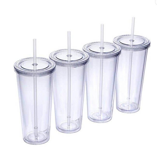 Case of 25pk 22oz/30oz sublimation fatty tumblers staight skinny tumblers  in bulk